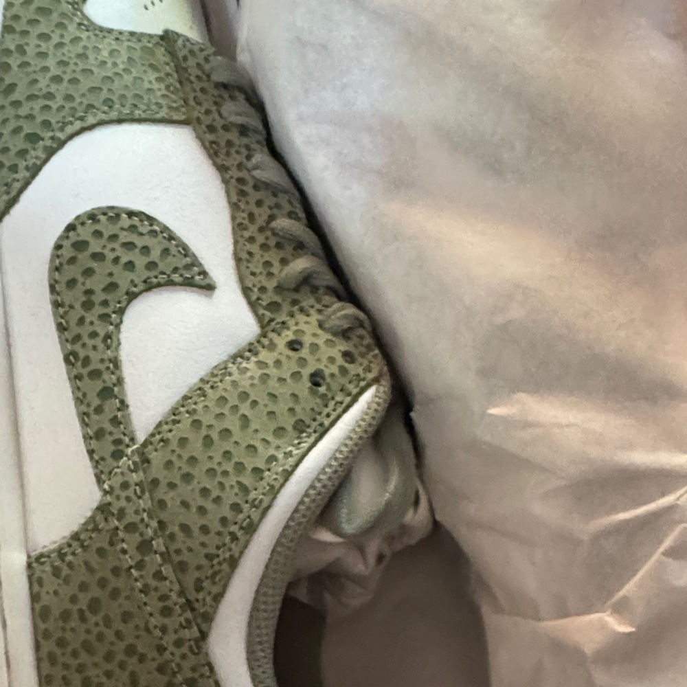 Nike Dunk Low PRM in Oil Green and Treeline